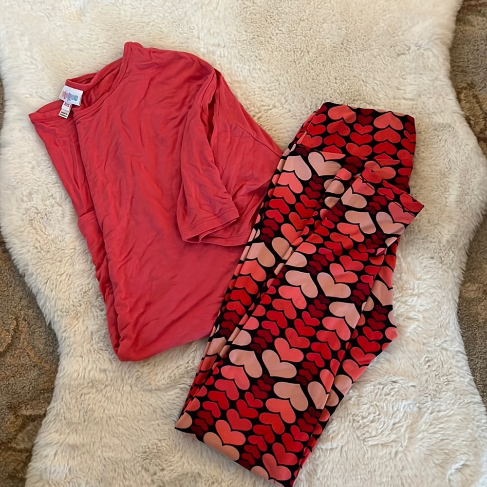Lularoe Valentines Outifit